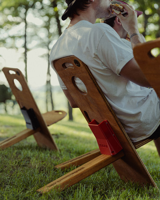 Cornhole Camp Chair - Set up, Game Rules, Care Instructions, Specs, and Dimensions